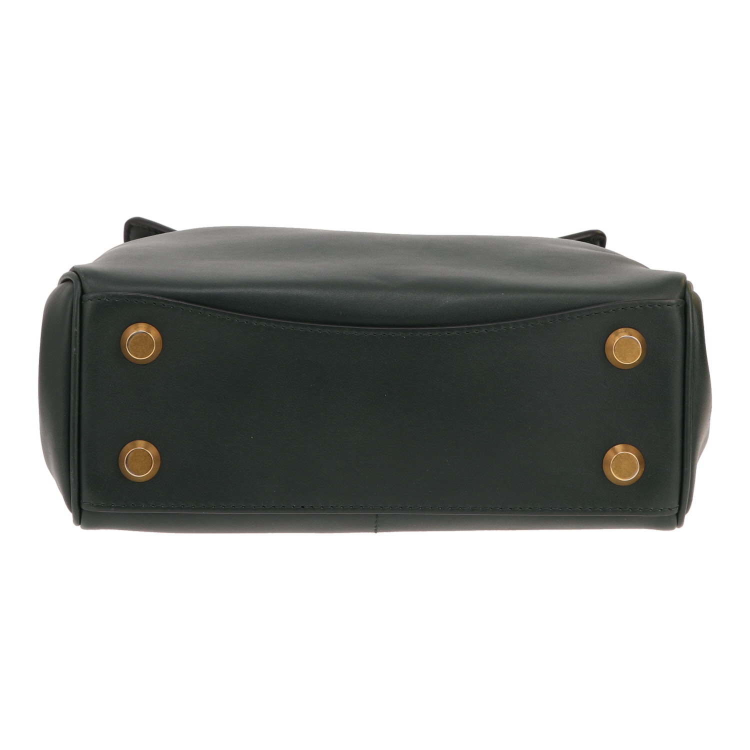 Borsa a tracolla Balenciaga Rodeo in pelle verde-kaki - Detail D1