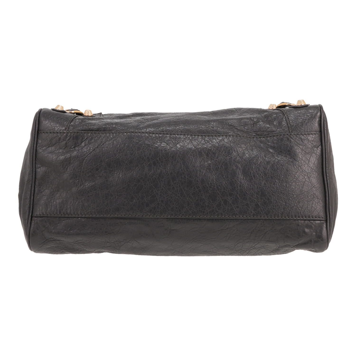 Bolso Balenciaga City de piel gris - Detail D1