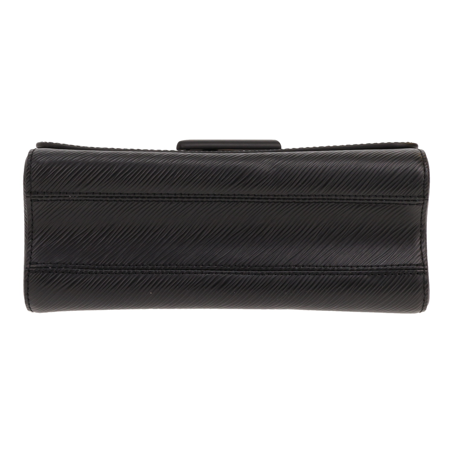 Borsa Louis Vuitton Twist in pelle Épi Noir - Detail D1