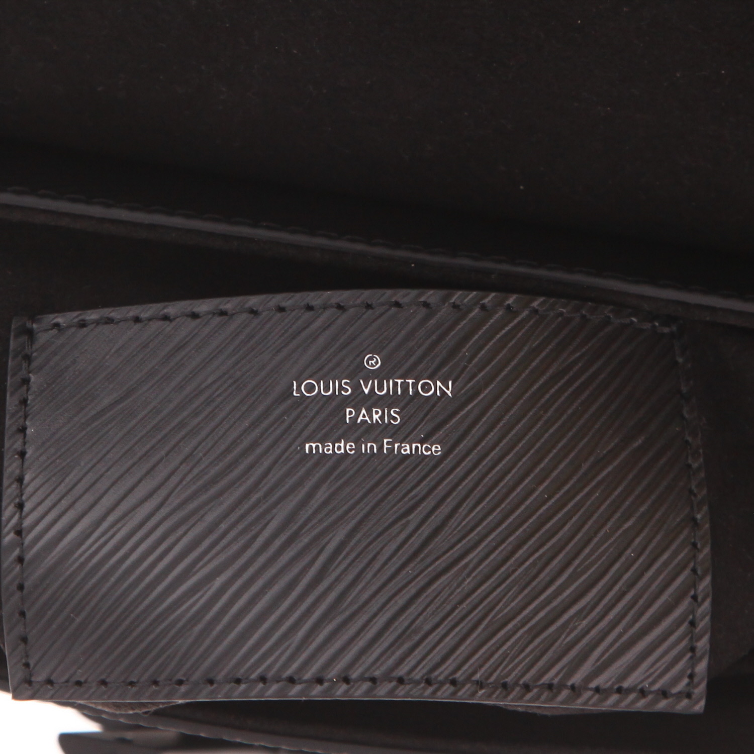 Borsa Louis Vuitton Twist in pelle Épi Noir - Detail D2