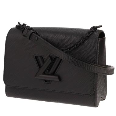 Bolso Louis Vuitton Twist de piel Épi Noir