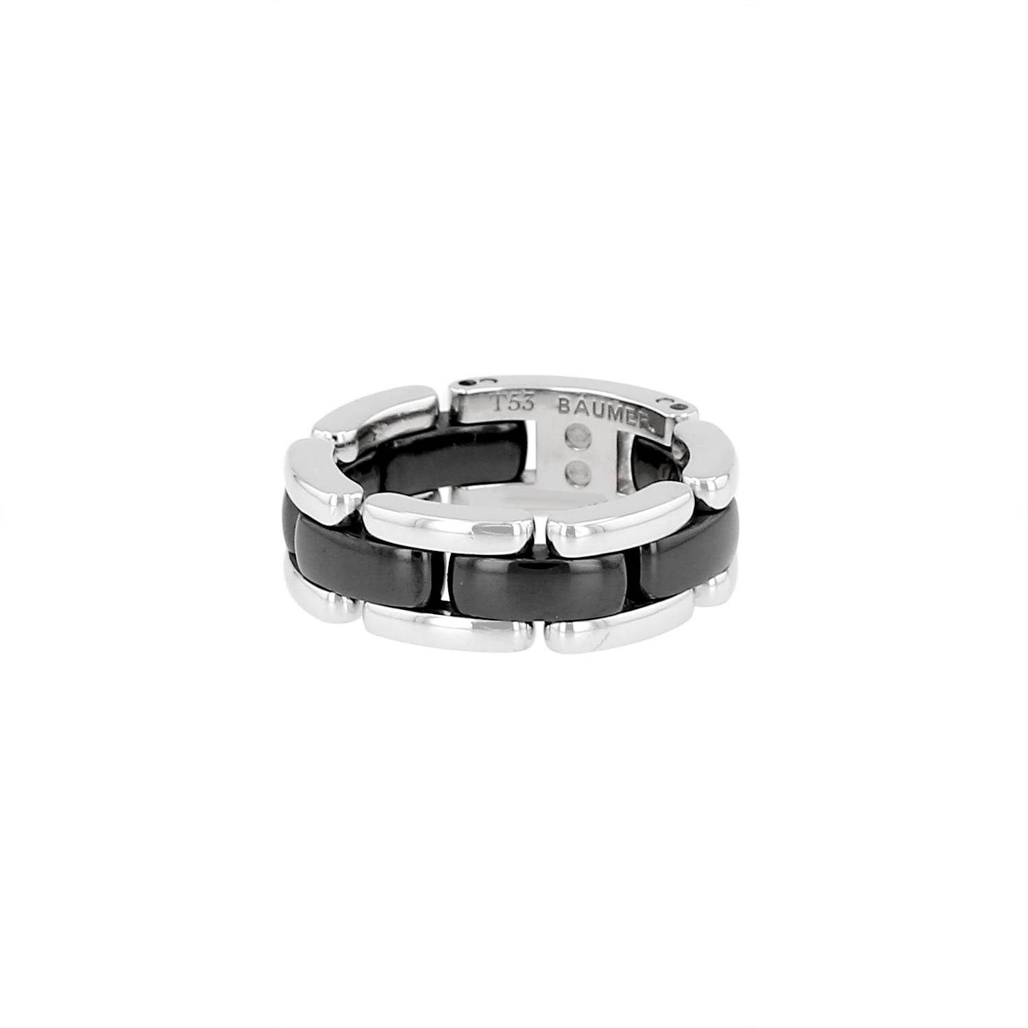 Bague Chanel Ultra or blanc céramique occasion
