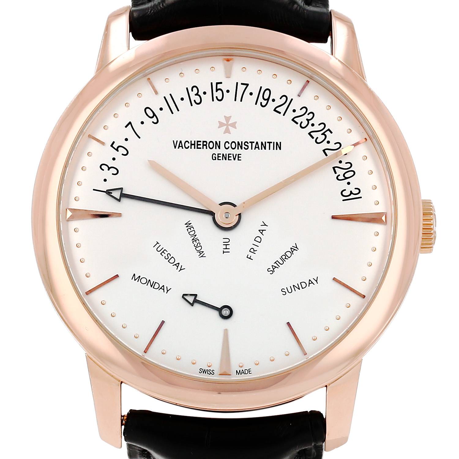Montre Vacheron Constantin Patrimony Contemporaine en or rose Ref: