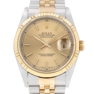 Orologio Rolex Datejust in oro e acciaio, rif.: Rolex - 16233, intorno al 1996