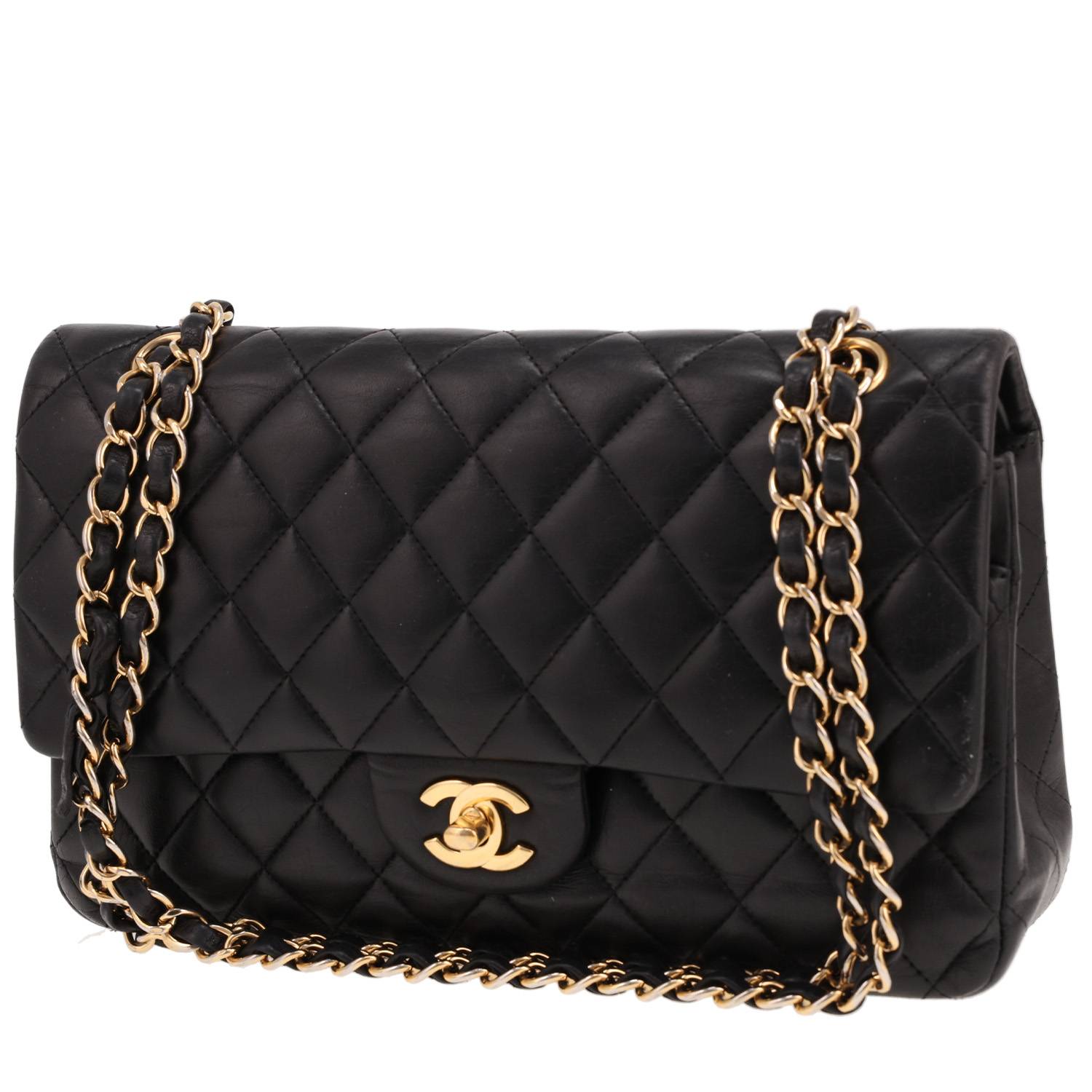 Sac Chanel Timeless Classic matelassé noir occasion Sac Chanel Timeless Classic matelassé noir occasion