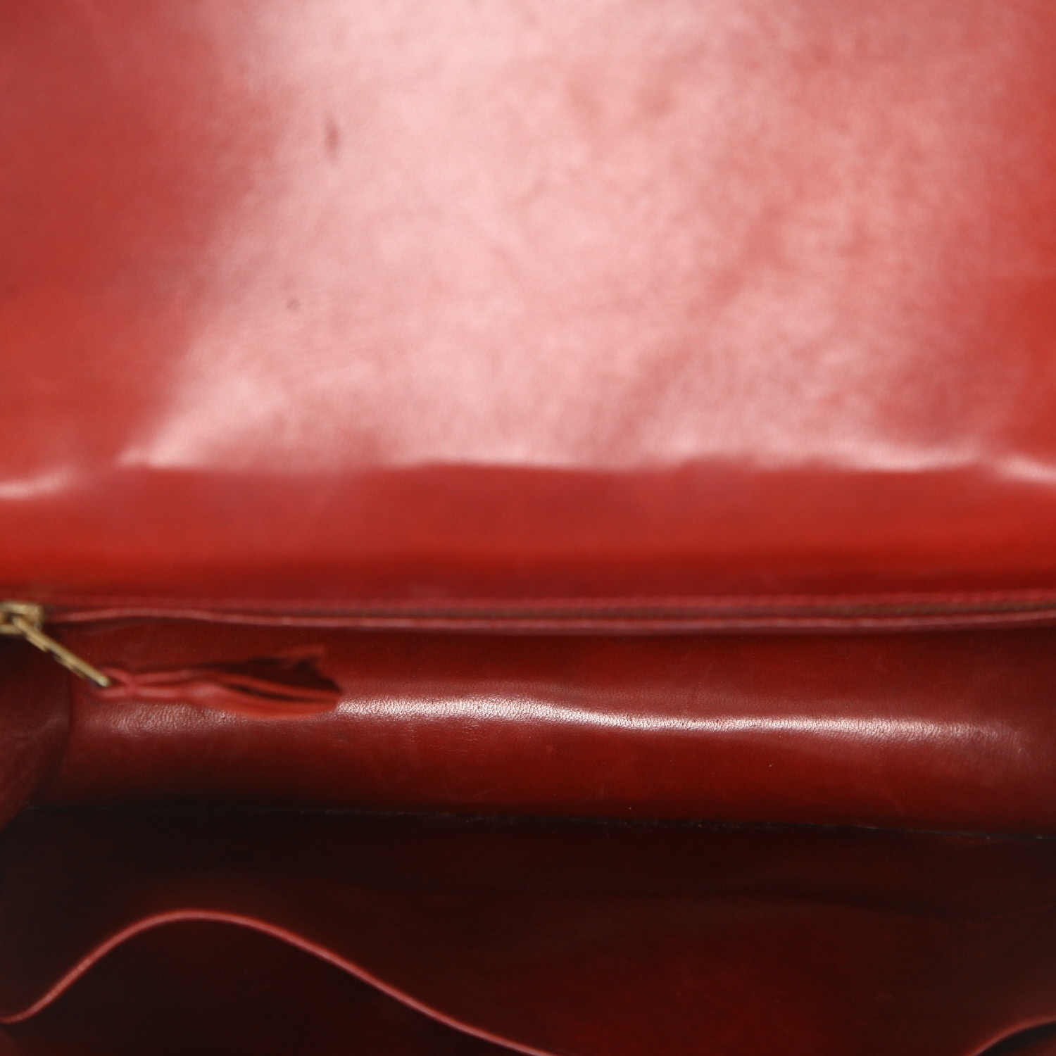 Bolso Hermès «Constance» de 24 cm en piel de cocodrilo porosus color Bordeaux - Detail D3