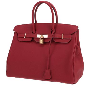 Borsa Hermès Birkin da 35 cm in pelle Togo Bordeaux