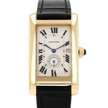 Orologio Cartier Tank Américaine in oro giallo, rif.: Cartier - 8012905, intorno al 1990