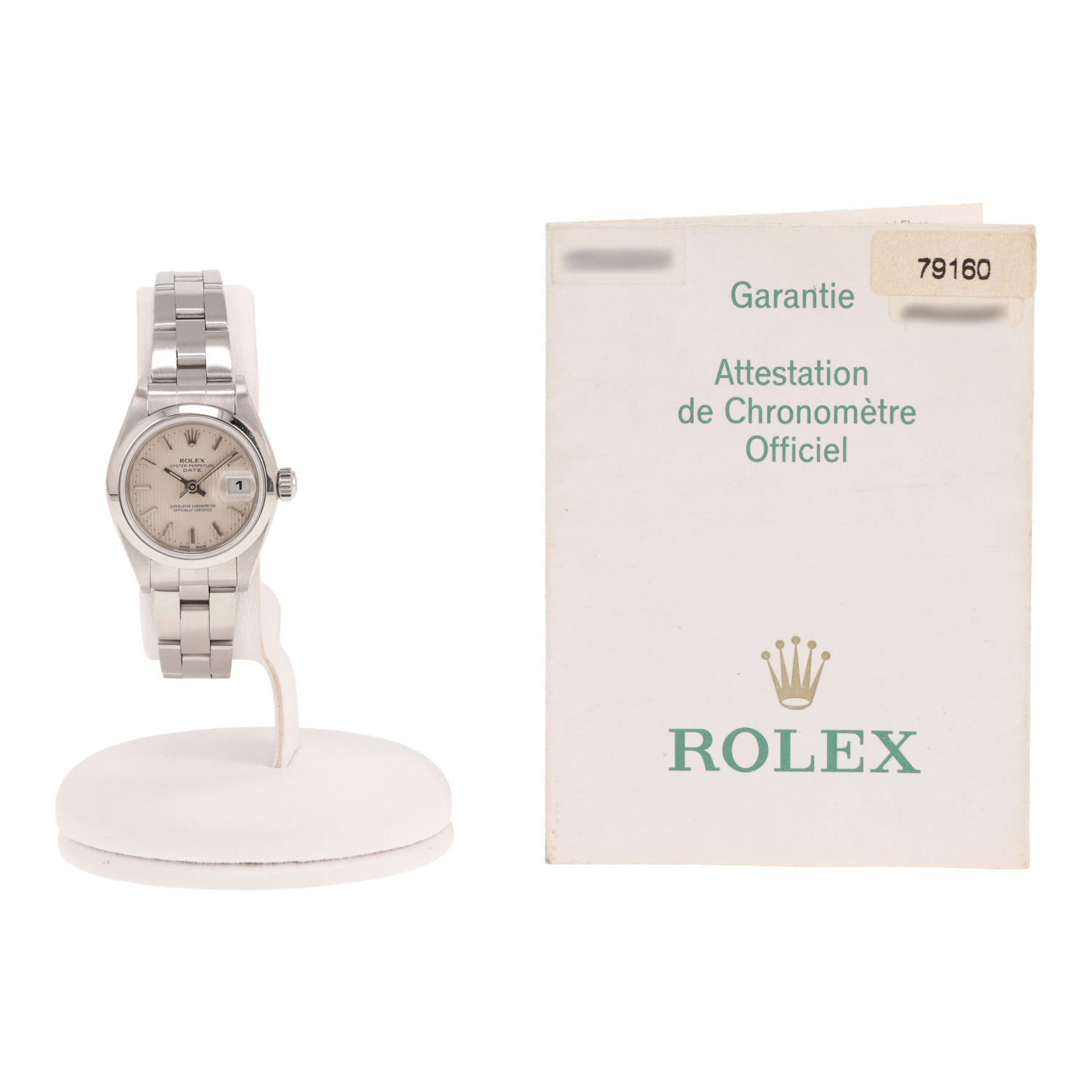 Reloj Rolex Oyster Perpetual Date de acero, ref.: Rolex - 79160, hacia 2002