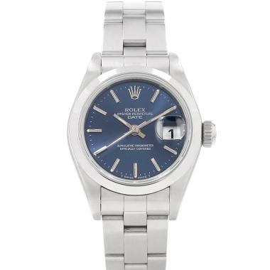 Reloj Rolex Lady Oyster Perpetual Date de acero, ref.: Rolex - 69160, hacia 1996