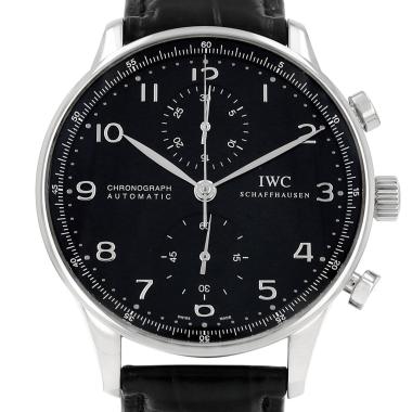 Orologio IWC Portuguese-Cronografo in acciaio, rif.: IWC - 3714  Intorno al 2000