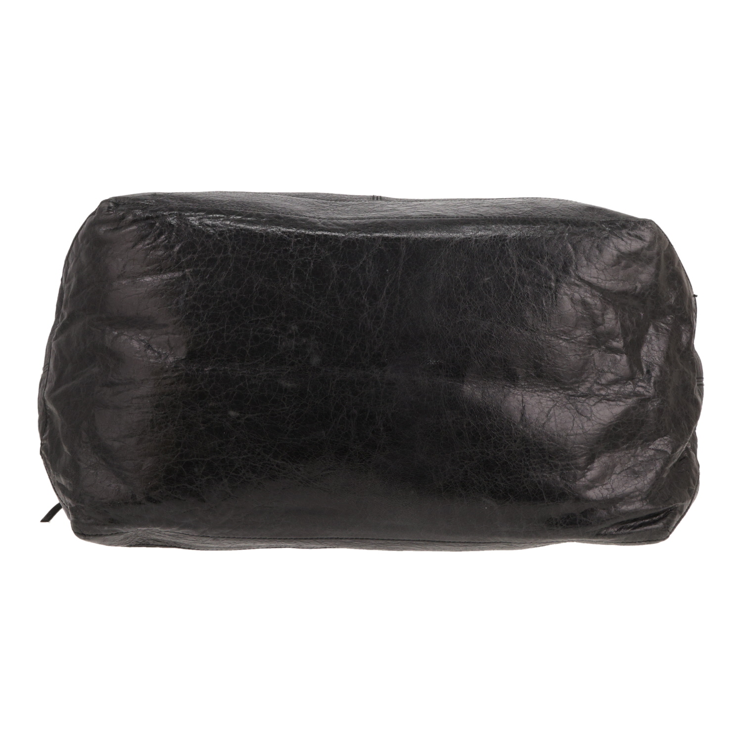 Balenciaga Courrier XL shoulder bag in black leather - Detail D1