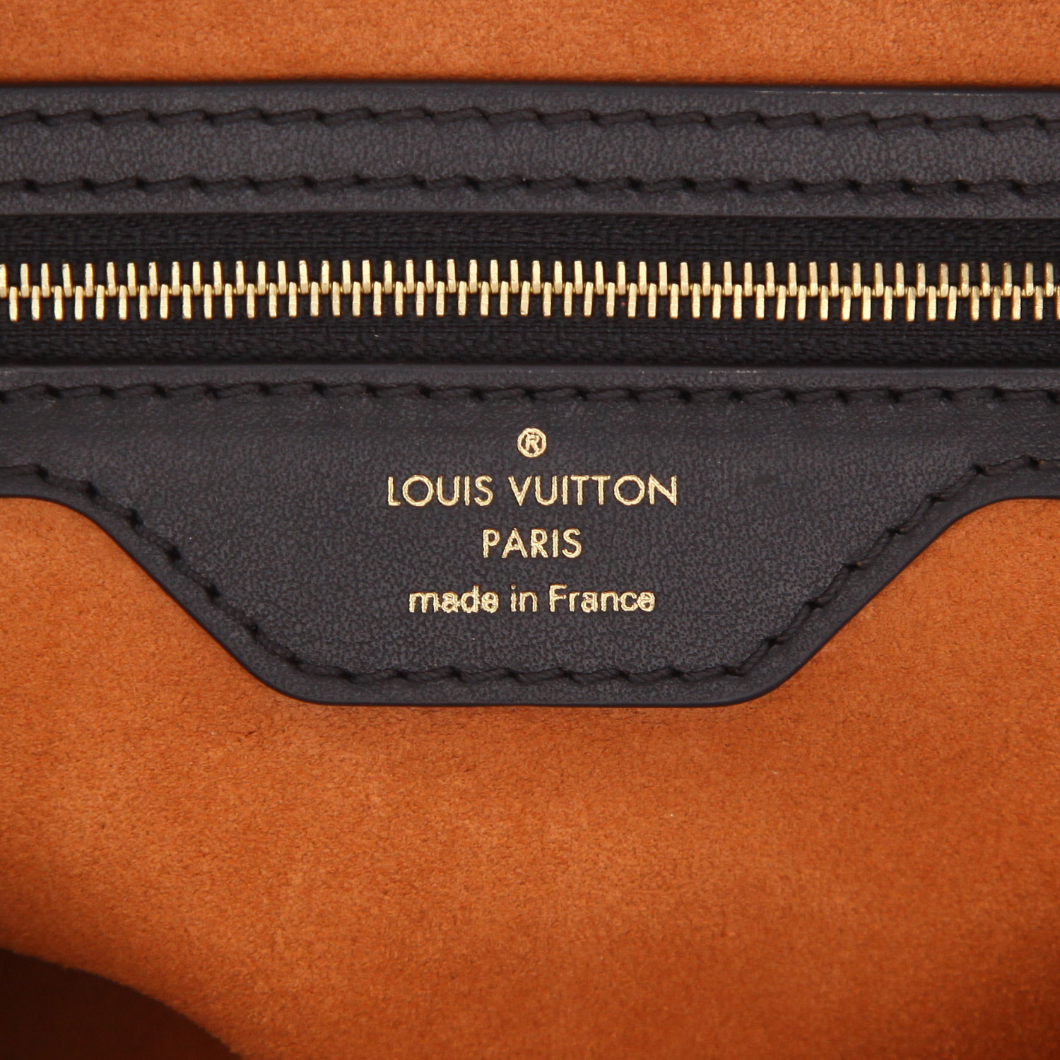 Louis Vuitton Speedy 30 handbag in Noir Monogram Imprimé leather - Detail D2