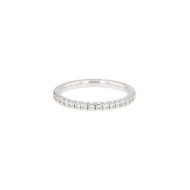 Alianza Cartier Etincelle en oro blanco y diamantes