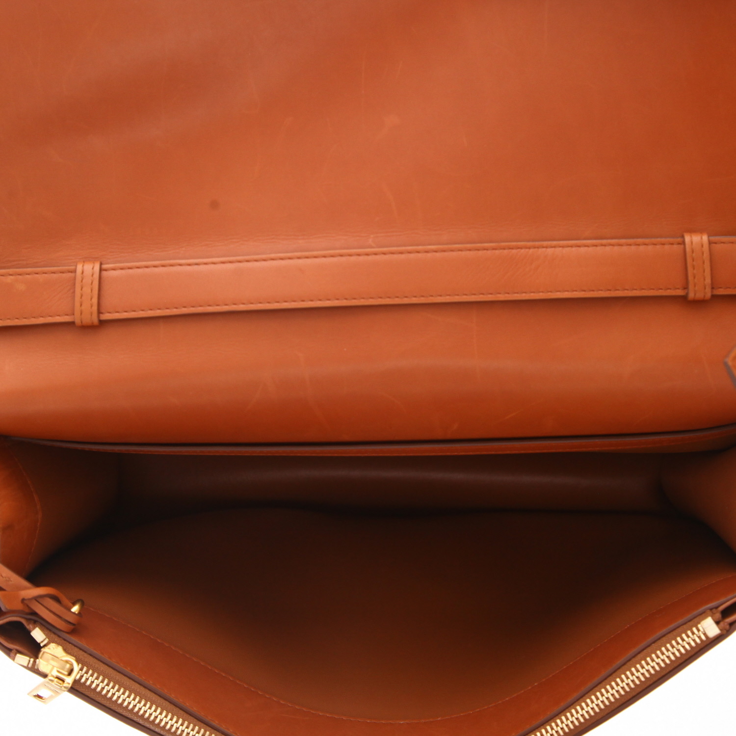 Maletín de Celine   de piel marrón - Detail D3