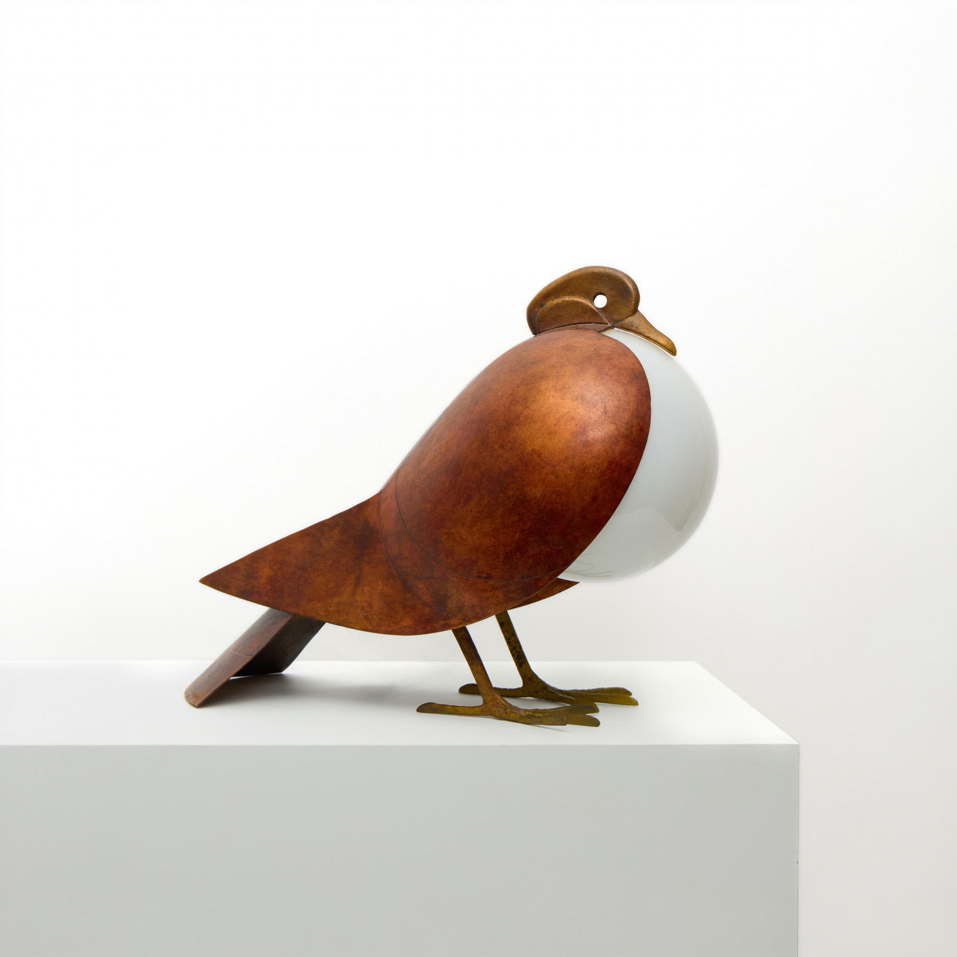 'Pigeon' lamp - 1991 - Artcurial edition - Detail D2