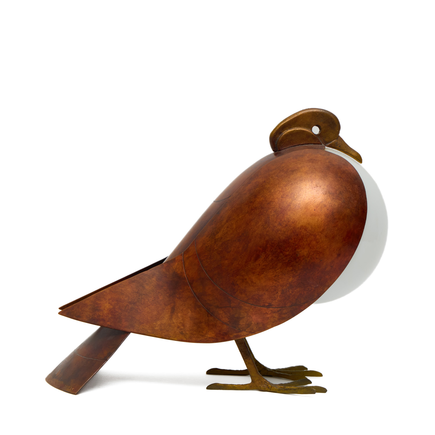 'Pigeon' lamp - 1991 - Artcurial edition - Detail D3