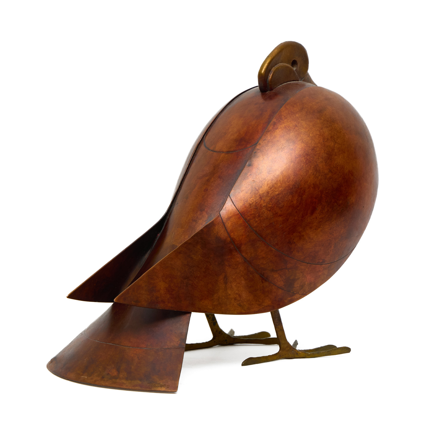 'Pigeon' lamp - 1991 - Artcurial edition - Detail D5
