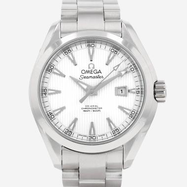 Montre Omega Aqua Terra en acier Vers 2014