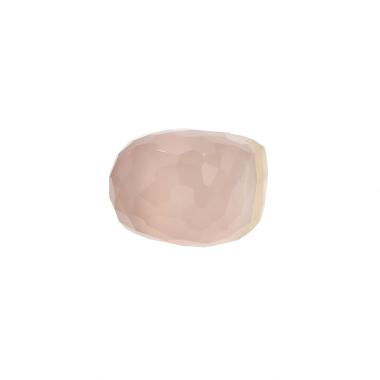 Anillo de H. Stern Diane Von Furstenberg en oro amarillo y cuarzo rosa