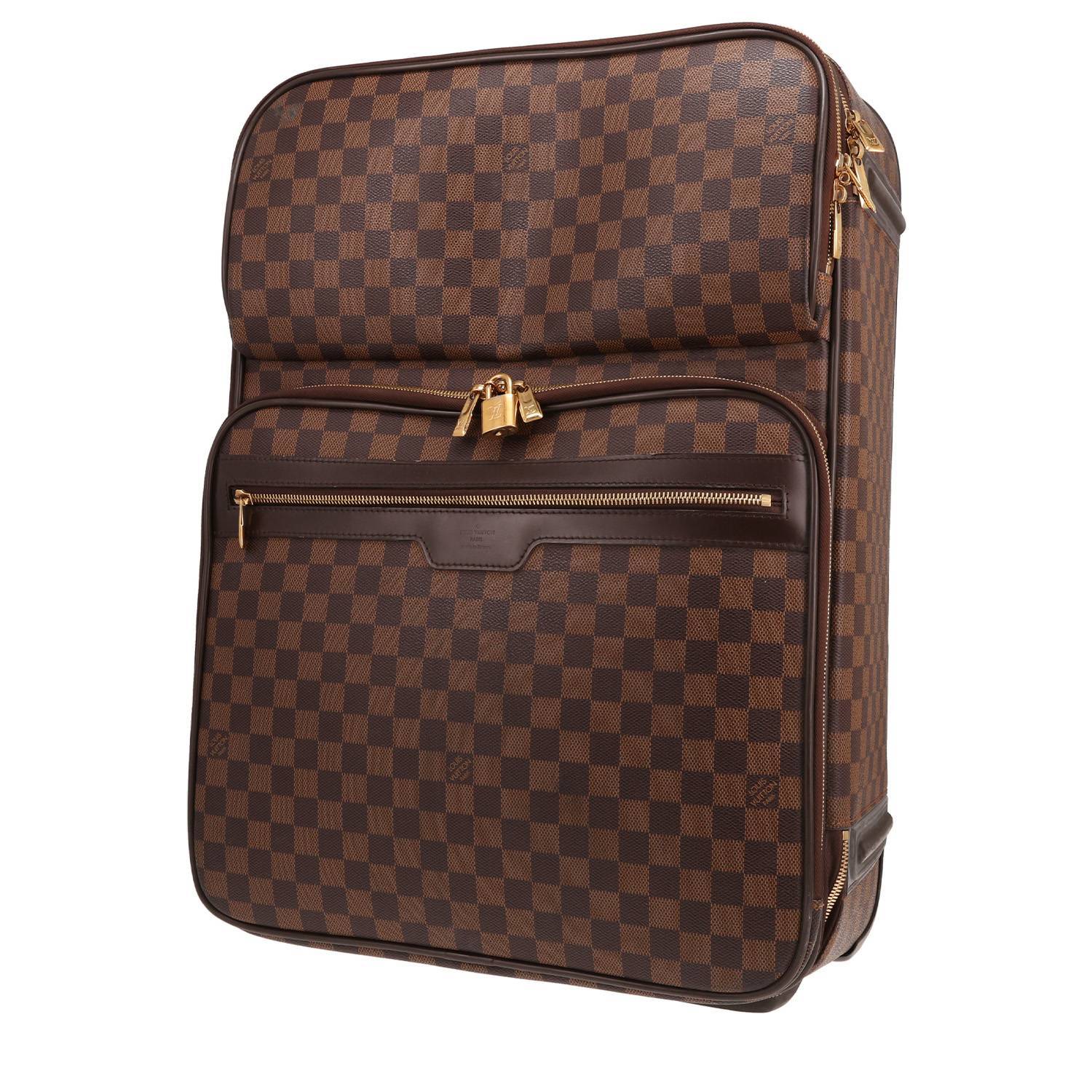 Valise Louis Vuitton Pegase Damier Ébène 2003 occasion