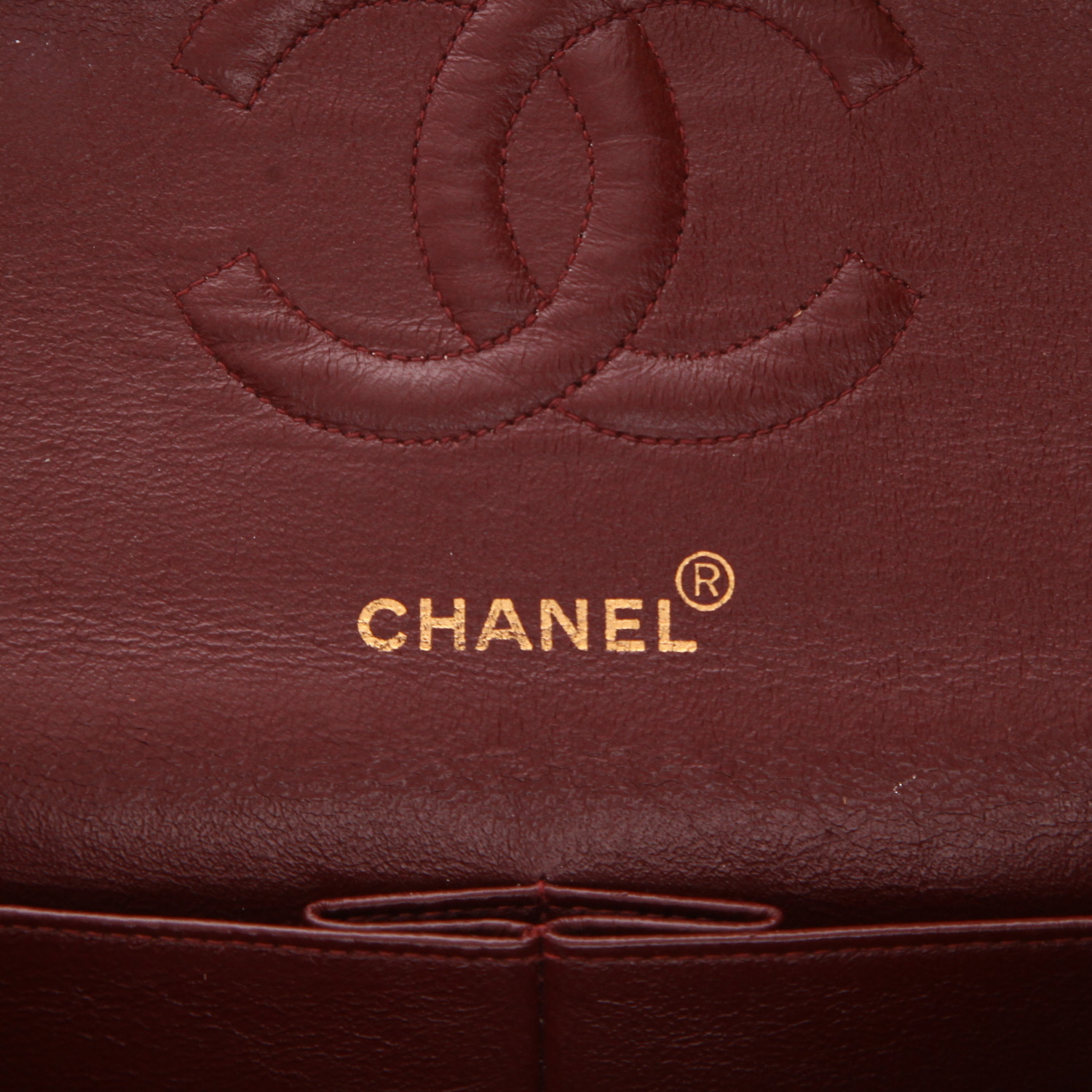 Chanel Timeless Classic handbag in black jersey canvas - Detail D2