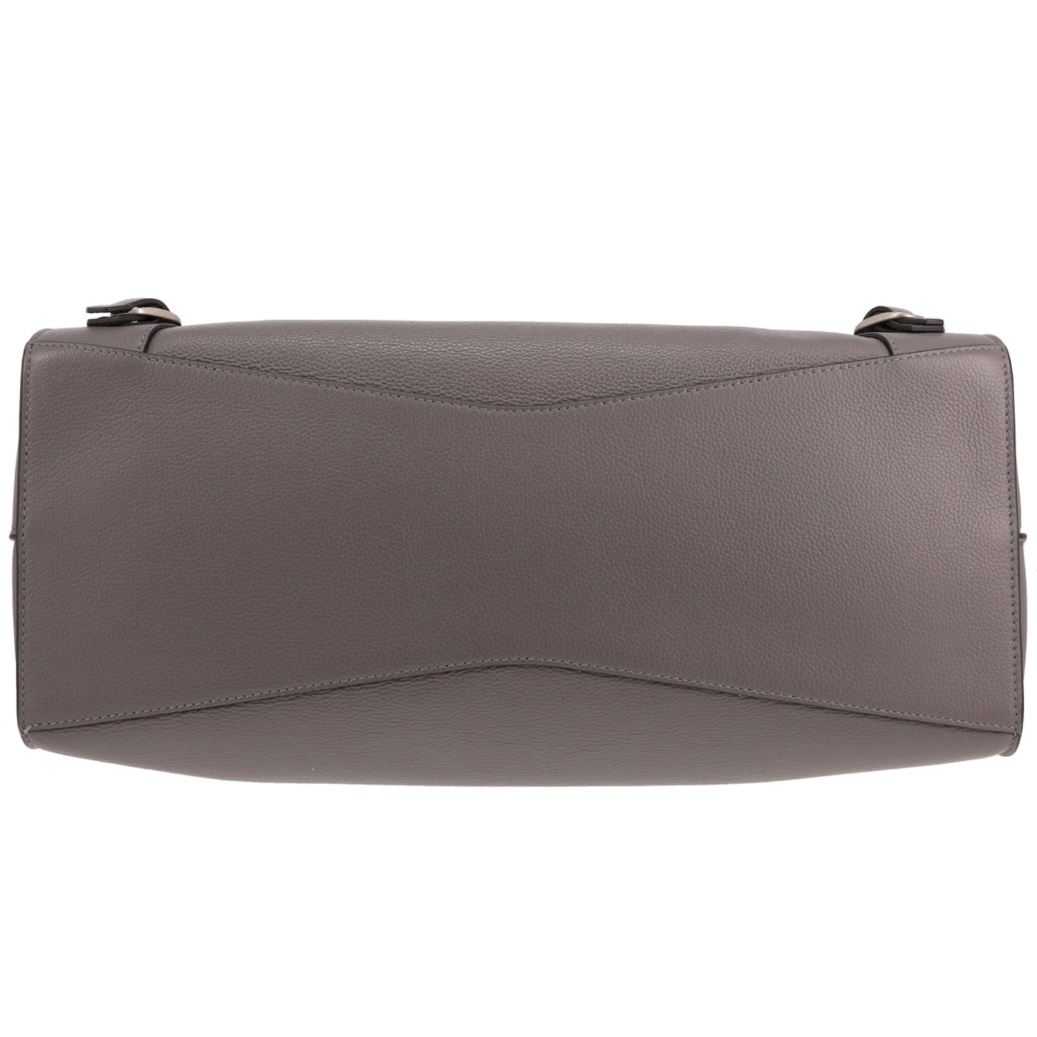 Sac à main Balenciaga  City en cuir grainé gris - Detail D1