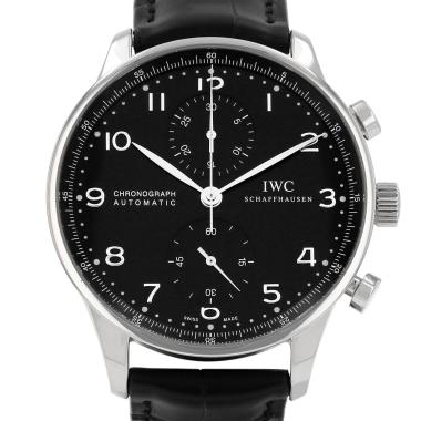 Montre IWC Portuguese-Chronograph en acier Ref: IWC - 371438  Vers 2010