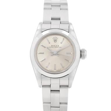 Reloj Rolex Lady Oyster Perpetual de acero, ref.: Rolex - 67180, hacia 1987