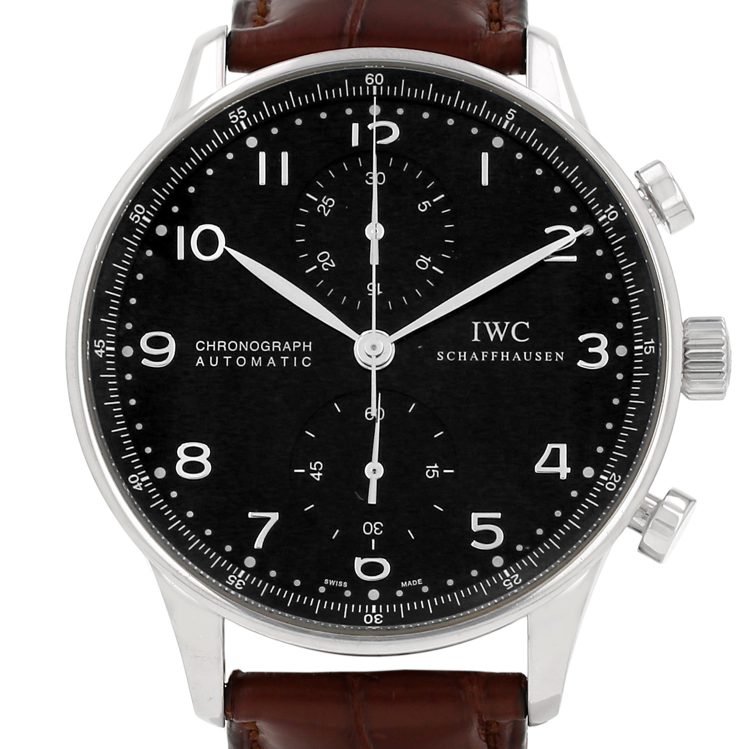 Montre IWC Portuguese-Chronograph en acier Vers 2020