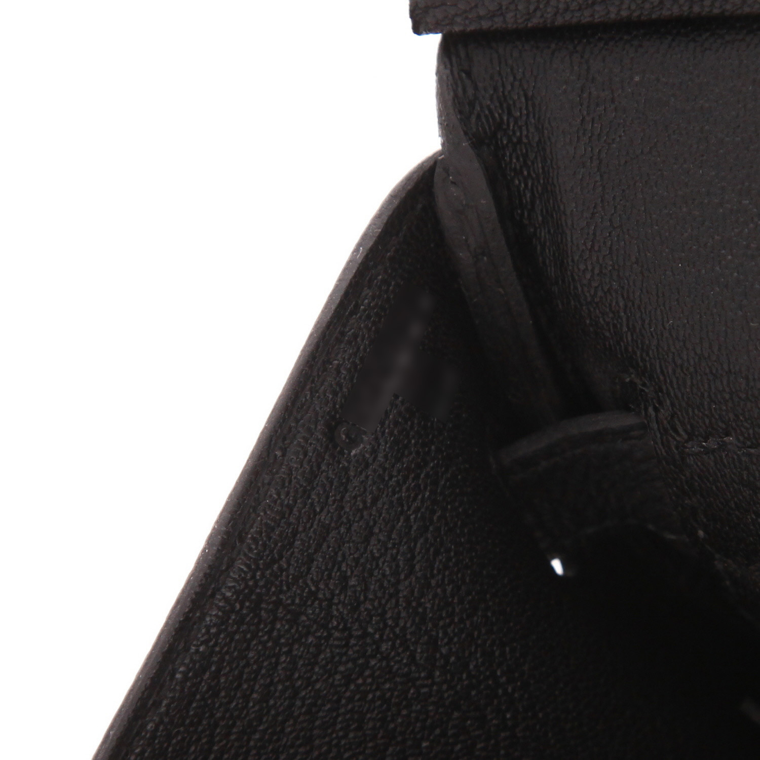 Bolso Hermès Birkin de 30 cm en piel Togo negra - Detail D4
