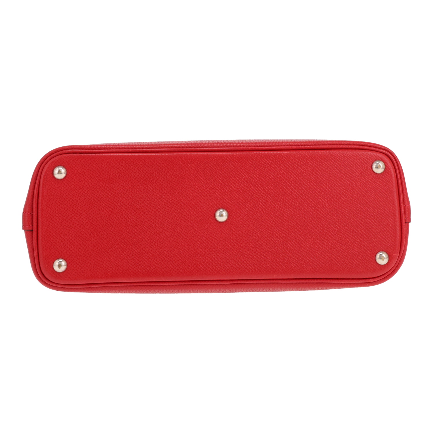 Bolso Hermès Bolide de 25 cm en piel Epsom roja «Casaque» - Detail D1