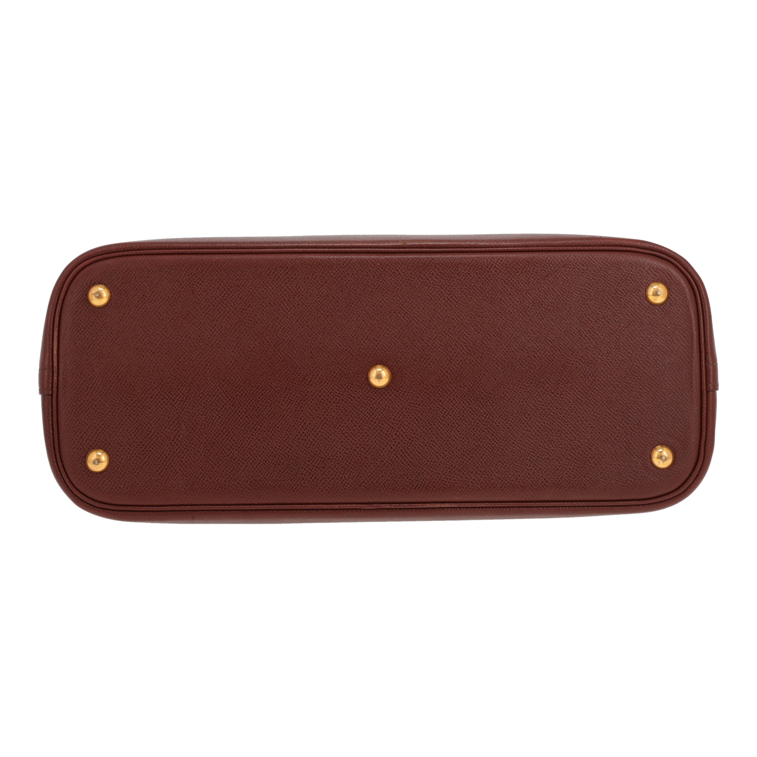Borsa Hermès Bolide da 35 cm in pelle marrone-Havane - Detail D1