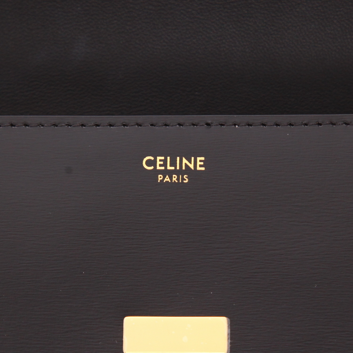 Borsa Celine Claude in pelle nera - Detail D2