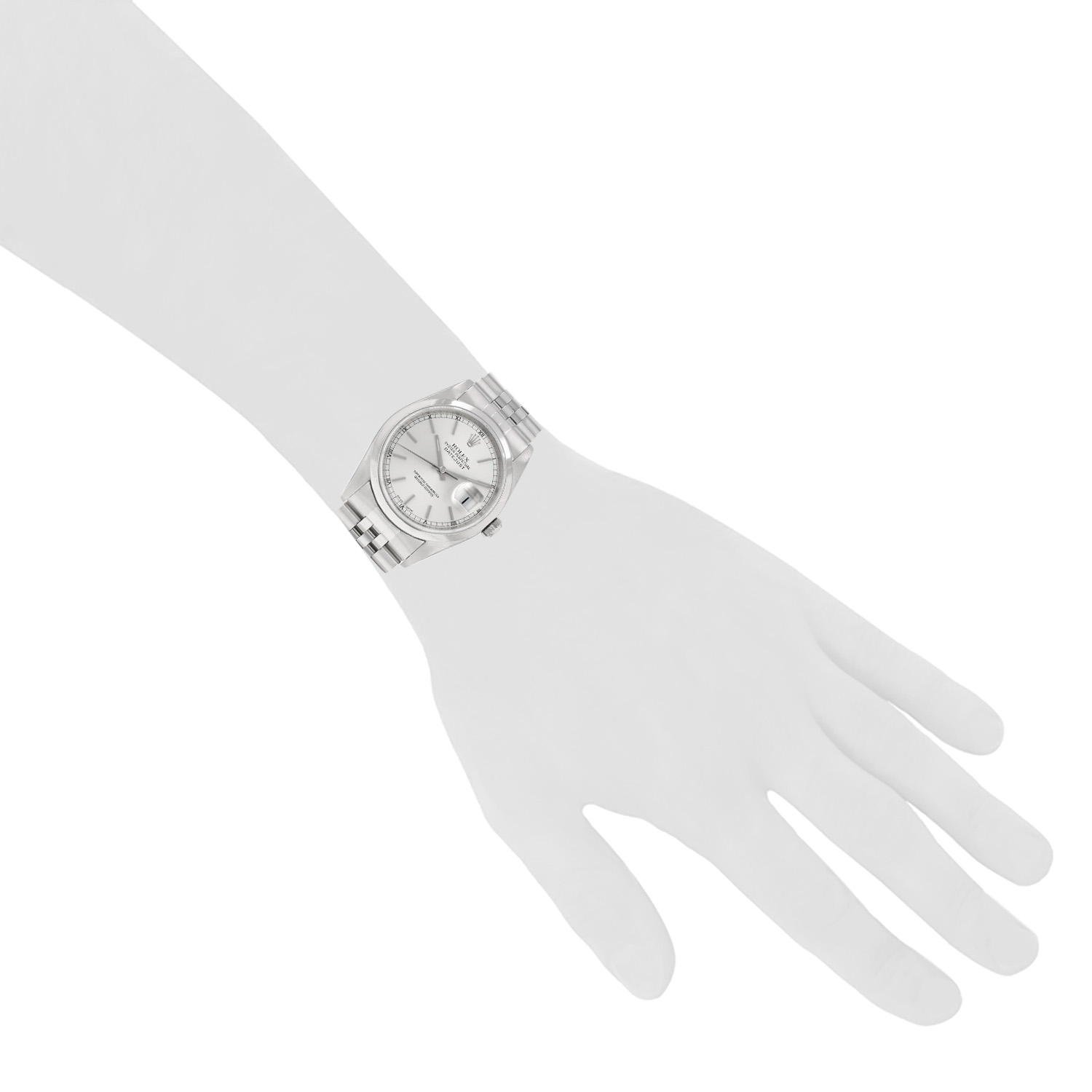 Rolex Datejust steel watch, Ref: Rolex - 16200  Circa 2000 - Detail D1