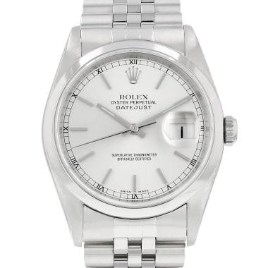 Montre Rolex Datejust en acier Ref: Rolex - 16200  Vers 2000