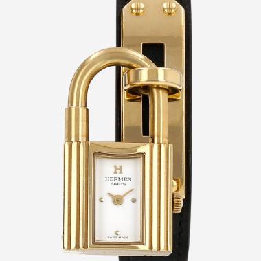 Montre Hermès Montre Kelly en plaqué or Vers 1990