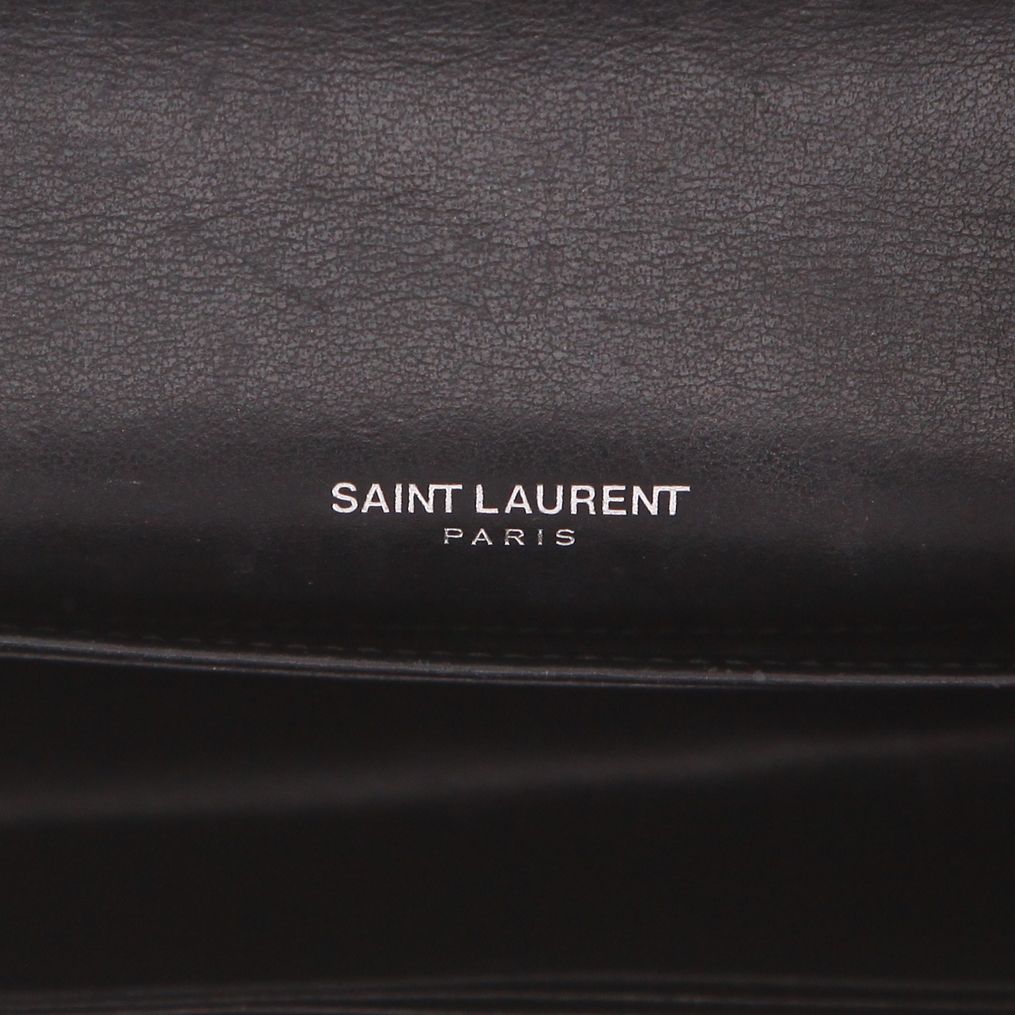 Borsa a tracolla Saint Laurent  Sunset, modello piccolo,  in pelle nera - Detail D2