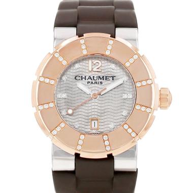 Reloj Chaumet Class One de oro y acero. Ref.: Chaumet - 622D. Alrededor de 2010