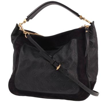 Borsa Louis Vuitton “Audacieuse” in pelle Monogram con stampa Bleu Marine e vitello scamosciato Bleu Marine