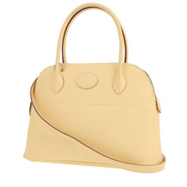 Sac à main Hermès  Bolide 25 cm en cuir epsom jaune