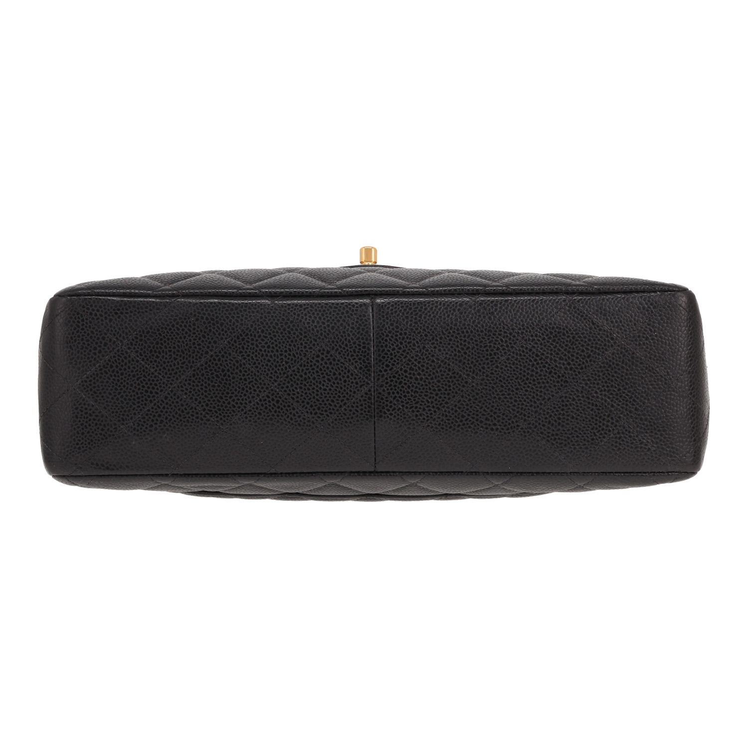 Bolso Chanel «Timeless Jumbo» de piel granulada acolchada Noir - Detail D1