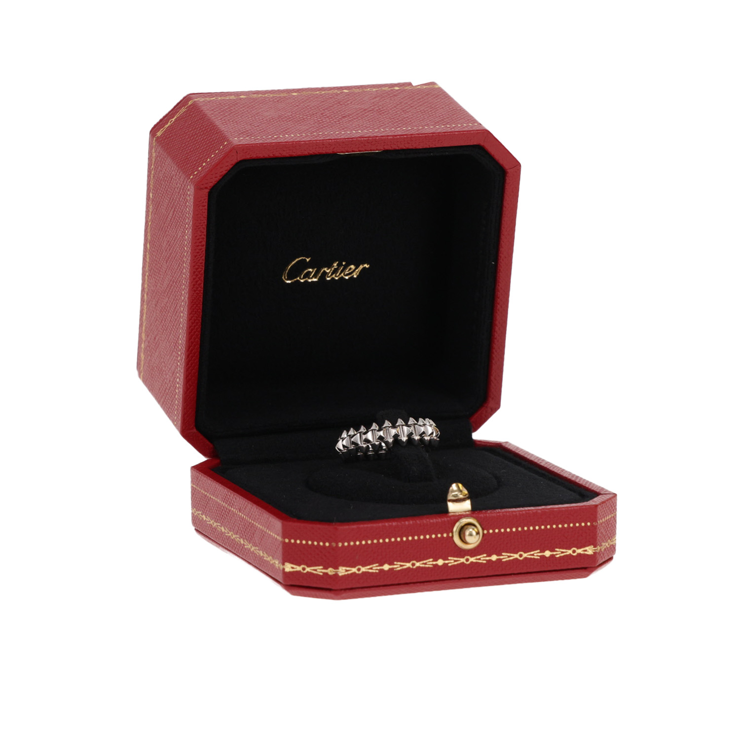 Bague Cartier Clash De Cartier petit modèle en or blanc - Detail D2
