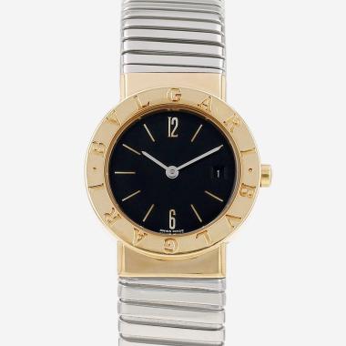 Montre Bulgari Tubogas en or et acier Ref: Bulgari - BB26GSCD  Vers 2000