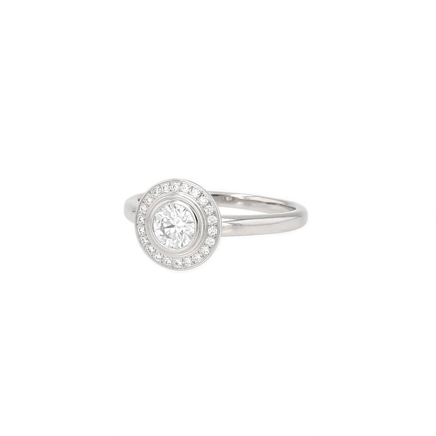 Bague Cartier d&rsquo;Amour Platine Diamants VVS1 Occasion