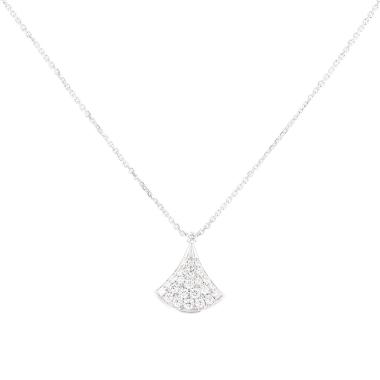 Collier Bulgari Diva's Dream en or blanc et diamants