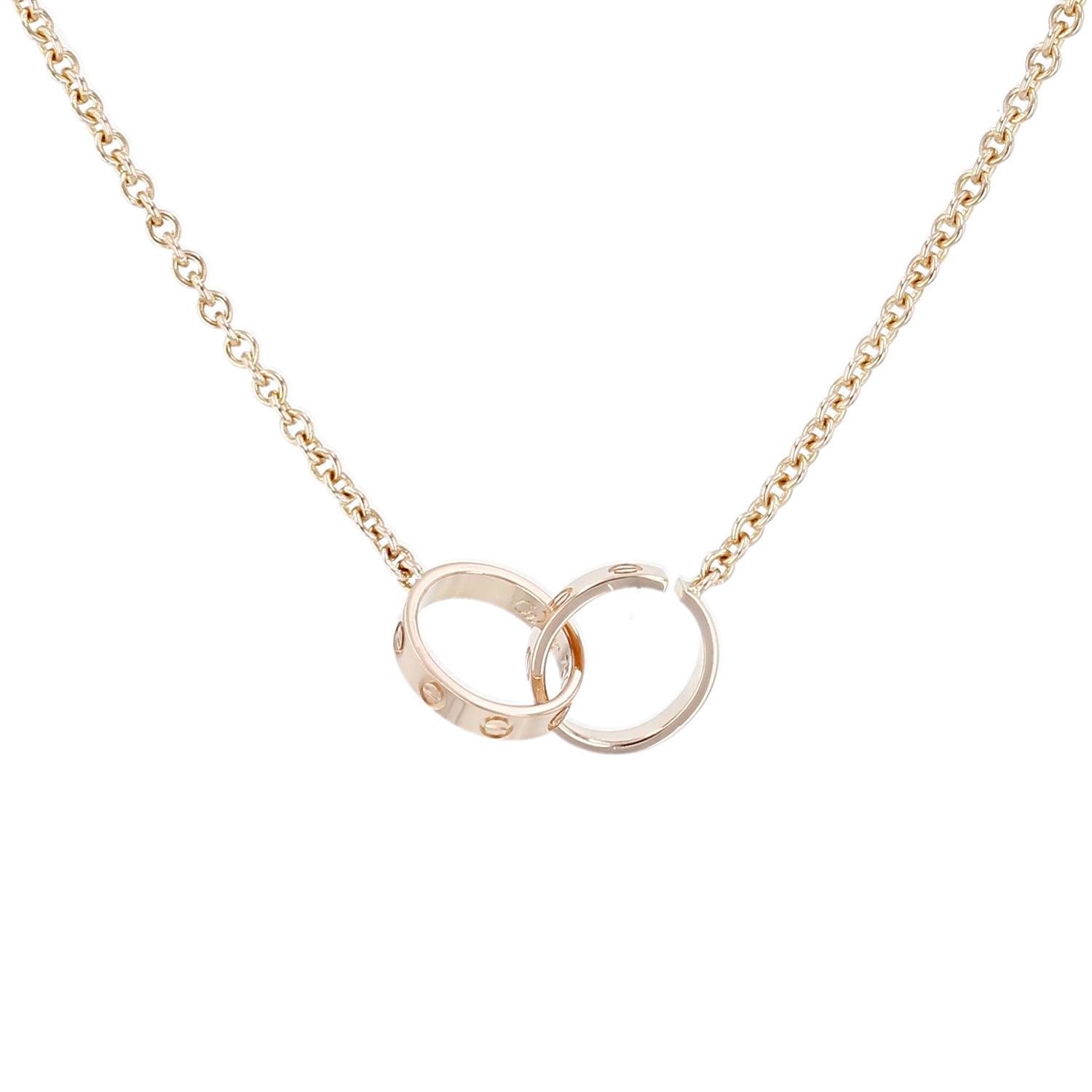 Collier Cartier Love en or rose Collier Cartier Love en or rose