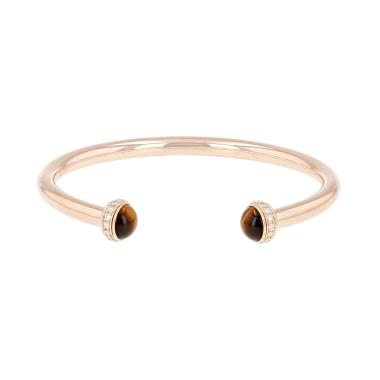 Pulsera Piaget Possession de oro rosa, diamantes y ojo de tigre