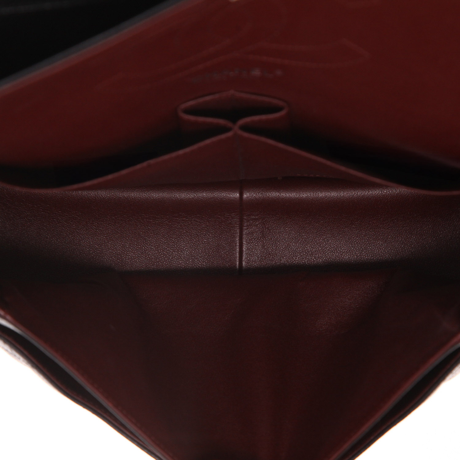 Sac bandoulière Chanel  Timeless Jumbo en cuir grainé matelassé noir - Detail D3