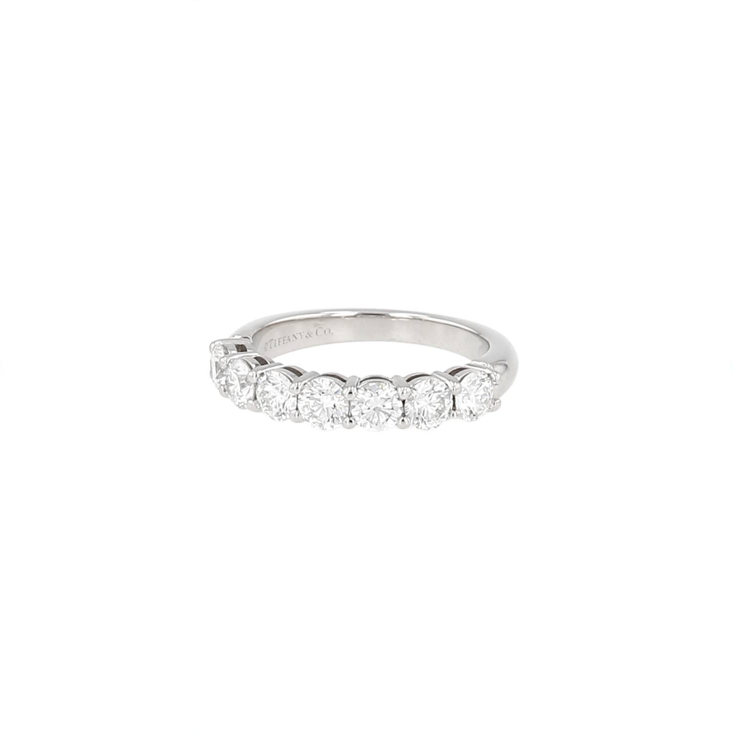 Alliance Tiffany Forever Platine Diamants Occasion Alliance Tiffany Forever Platine Diamants Occasion